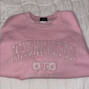Pink Washington DC Sweatshirt